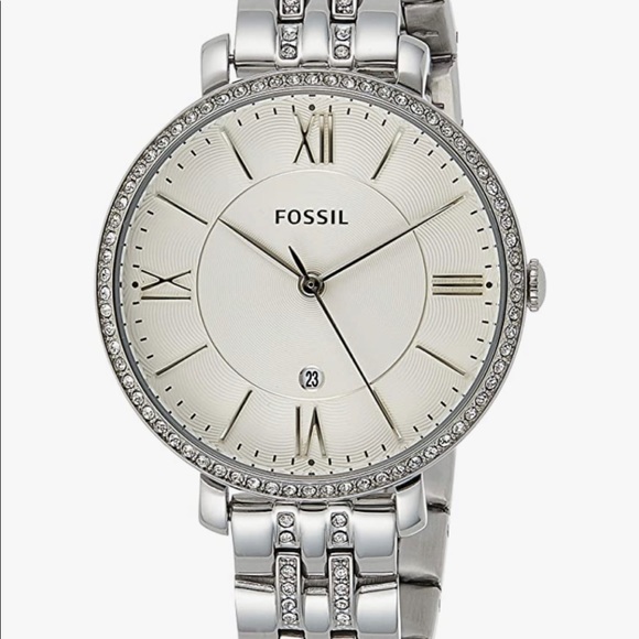 Woman’s Jacqueline Stainless Steel Fossil Watch - Picture 5 of 5